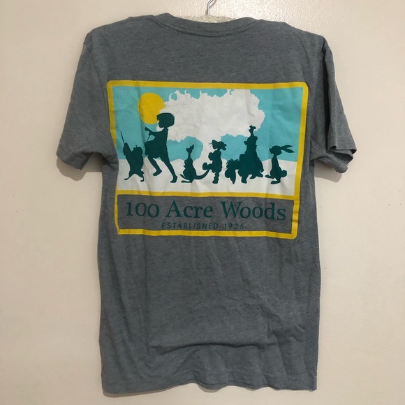 🔴Disney Gray Winnie The Pooh T Shirt. Size XS. - Picture 2 of 8